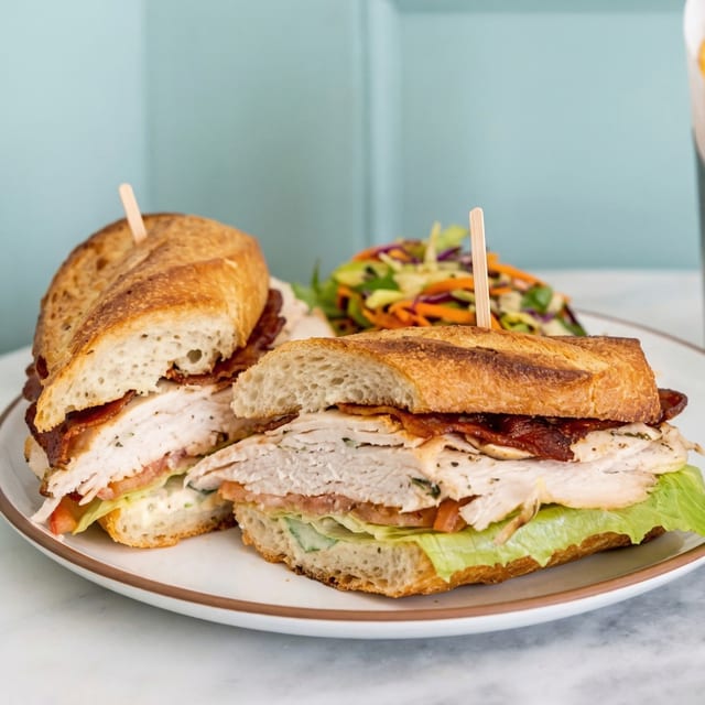 Rosemary Chicken Sandwich.