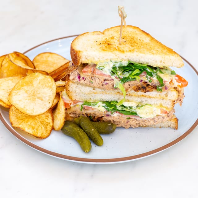 Tuna Melt Sandwich.