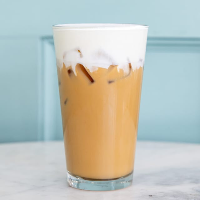 Vanilla Cold Brew Latte.
