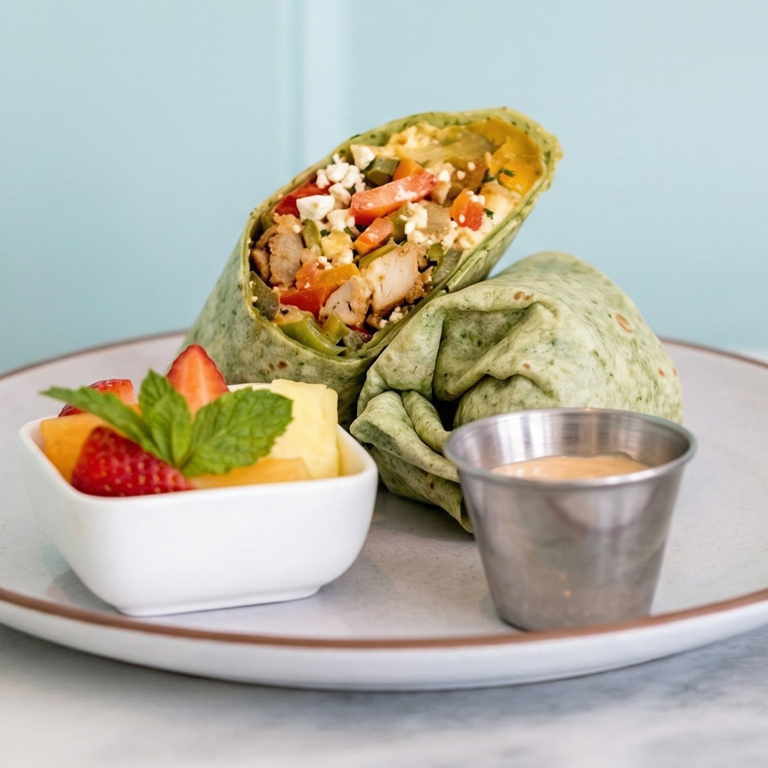 Delicious Breakfast Burrito Awaits