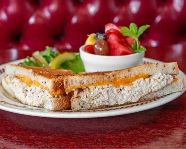 Tuna Melt Sandwich.